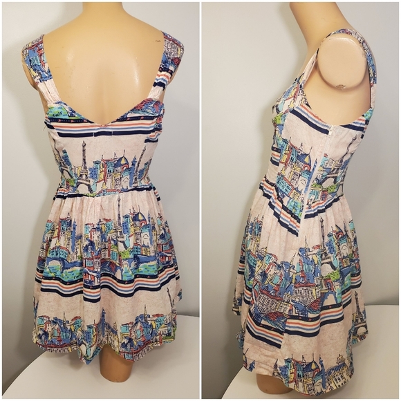 ❤️Host Pick❤️Adorable Olsenboye Paris Dress Size 5 - Picture 2 of 5